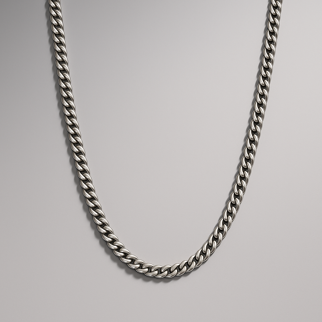 Cuban Chain (Silver) 4mm
