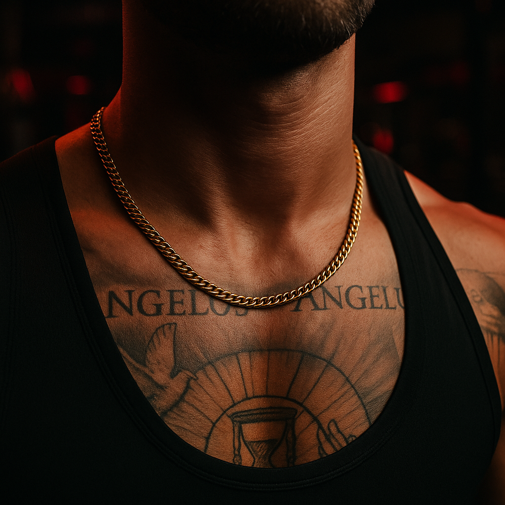 Cuban Chain (Gold) 4mm