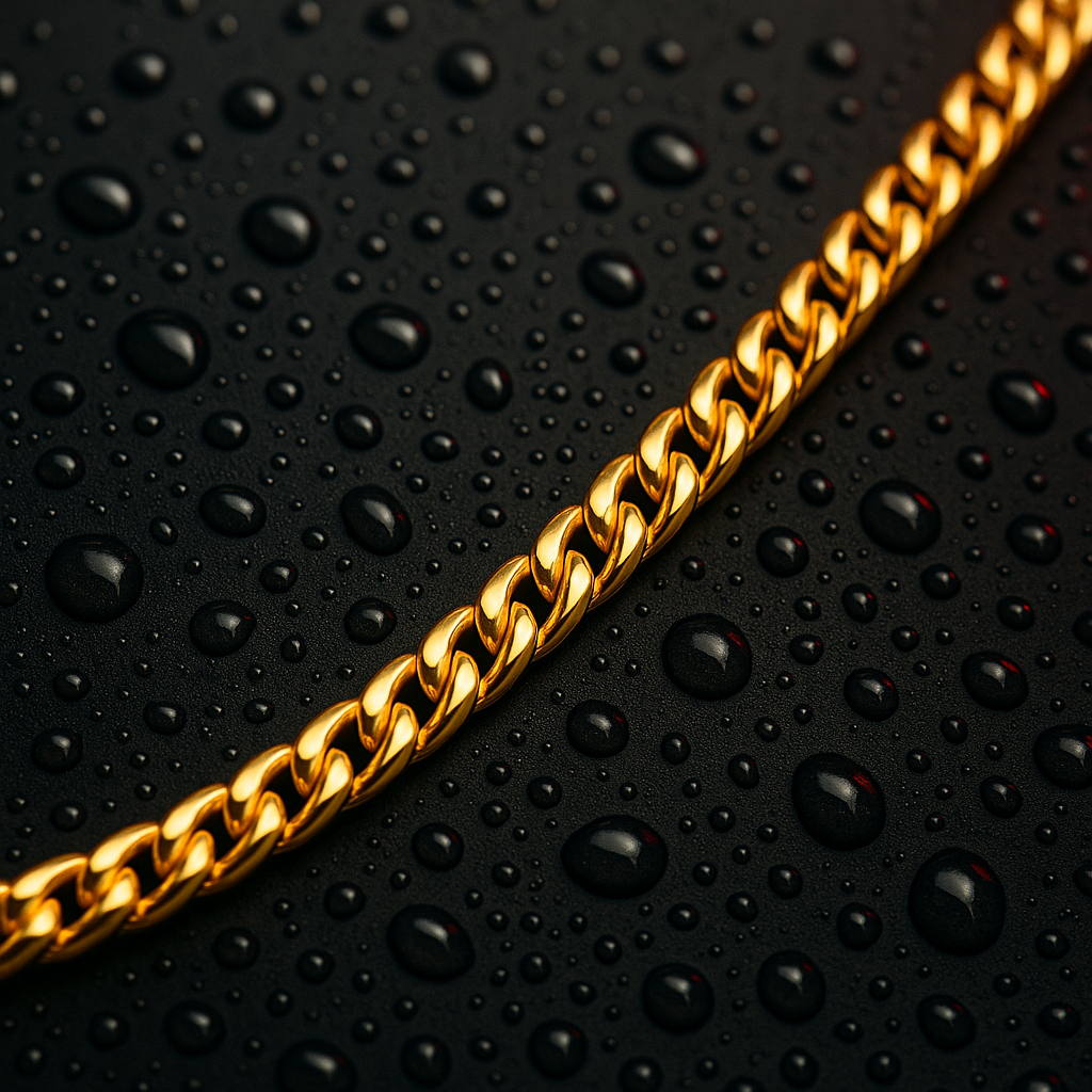 Cuban Chain (Gold) 4mm