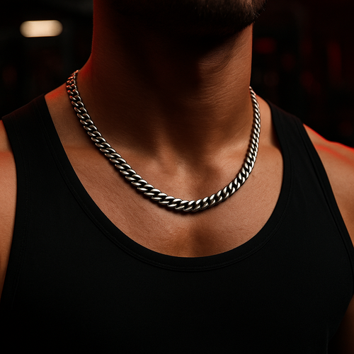Cuban Chain (Silver) 8mm