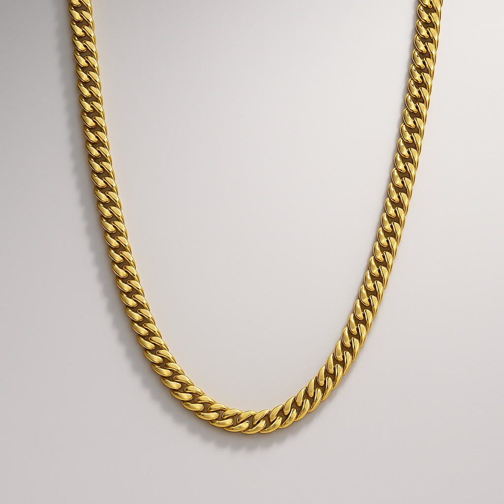 Cuban Chain (Gold) 8mm