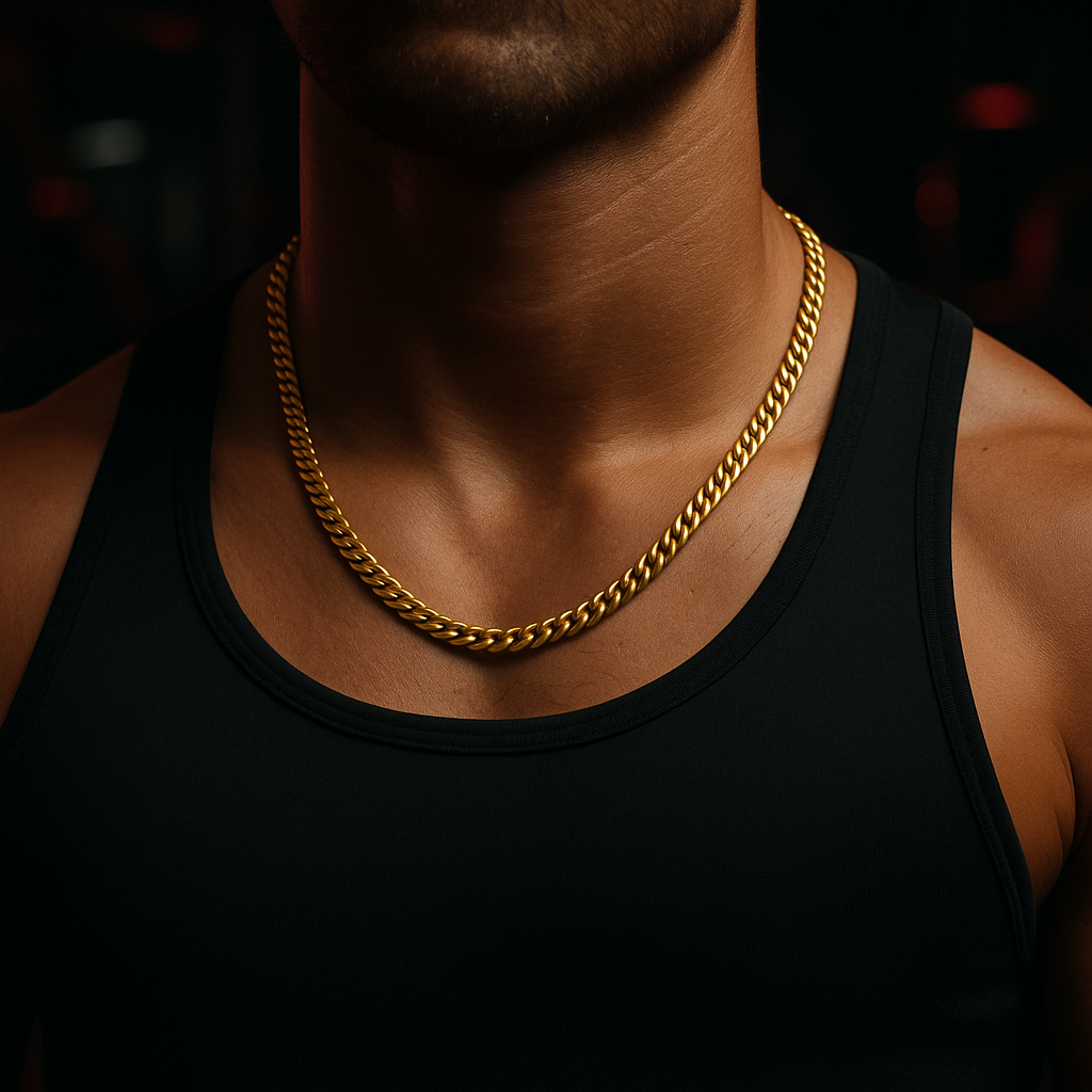 Cuban Chain (Gold) 8mm