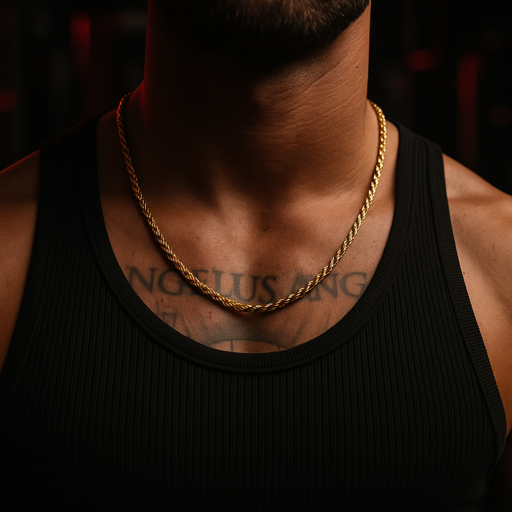 Rope Chain (Gold) 4mm