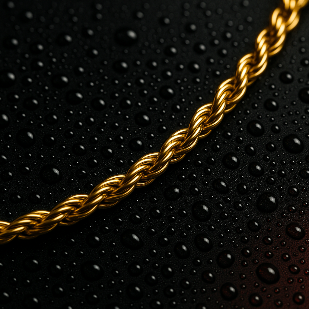 Rope Chain (Gold) 4mm
