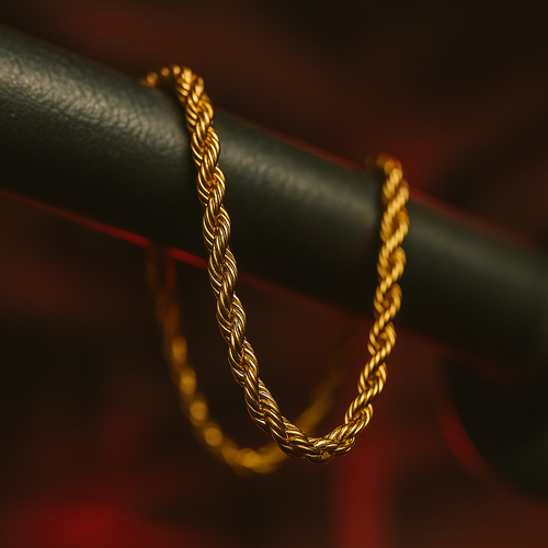 Rope Chain (Gold) 4mm