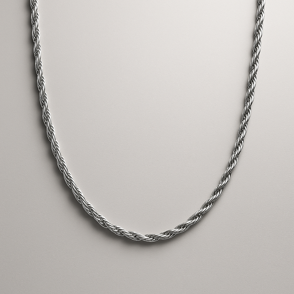 Rope Chain (Silver) 4mm