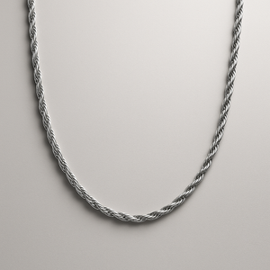 Rope Chain (Silver) 4mm