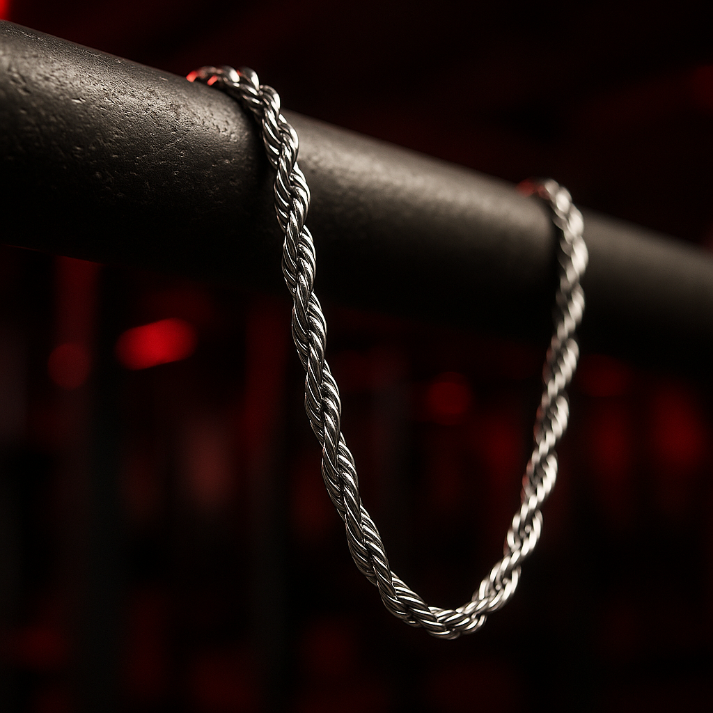 Rope Chain (Silver) 4mm
